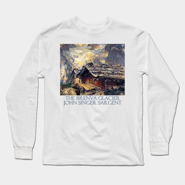 The Brenva Glacier by John Singer Sargent Long Sleeve T-Shirt by Naves